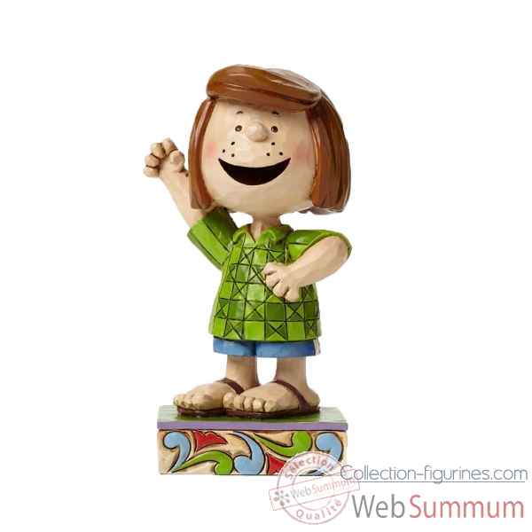 Statuette Snoopy - peppermint patty fun friend Figurines Disney Collection -4044682