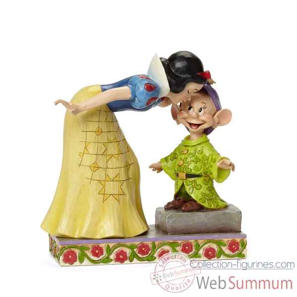 Snow white kissing dopey Figurines Disney Collection -4043650