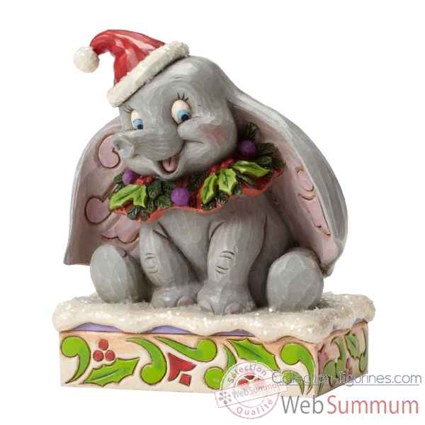 Statuette Sweet snow fall dumbo Figurines Disney Collection -4051969