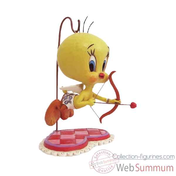 Statuette You\'re my tweet heart- titi cupidon Figurines Disney Collection -4055771
