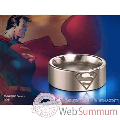 Anneau acier - superman Noble Collection -NN4008