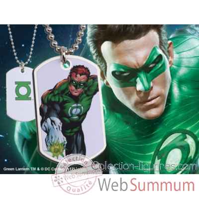 Dog tag green lantern Noble Collection -NNXT8371