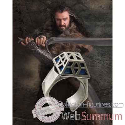 Thorin oakenshield - anneau nain acier inoxydable Noble Collection -NN1592