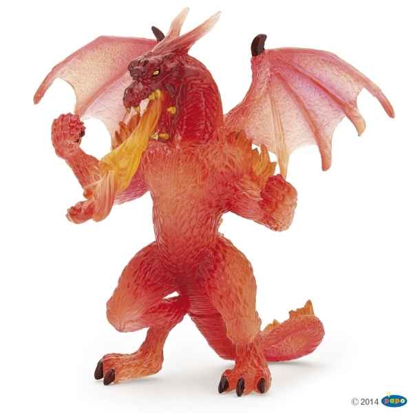Figurine Dragon de feu Papo -38981