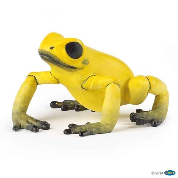 Figurine Grenouille equatoriale jaune Papo -50174