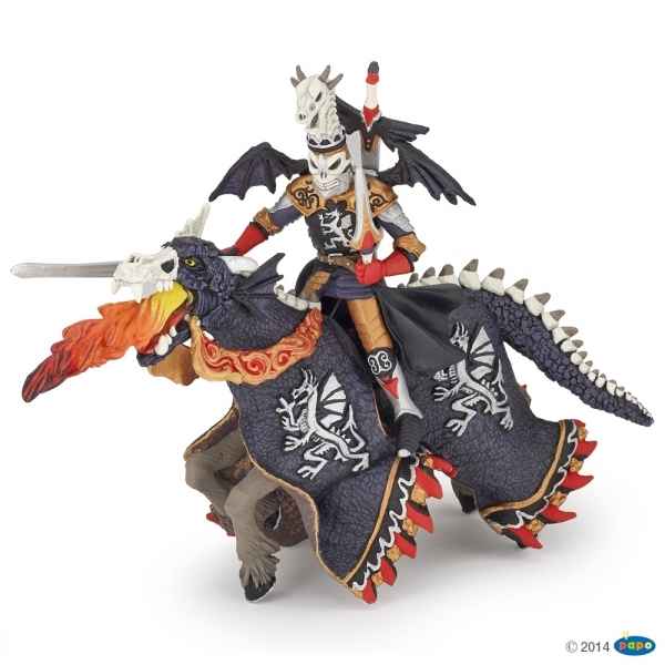 Figurine Guerrier dragon et son cheval Papo -36000