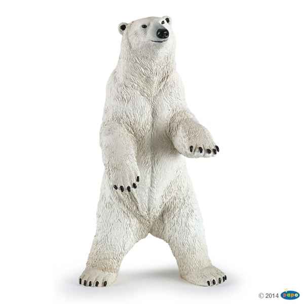 Figurine Ours polaire debout Papo -50172