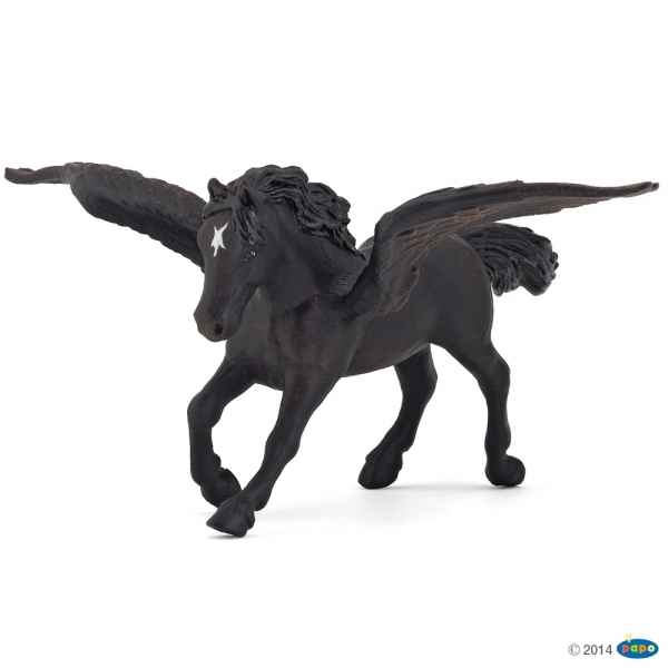 Figurine Pegase noir Papo -39068