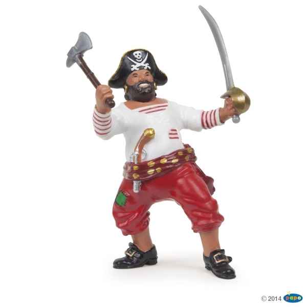 Figurine Pirate a la hache Papo -39421