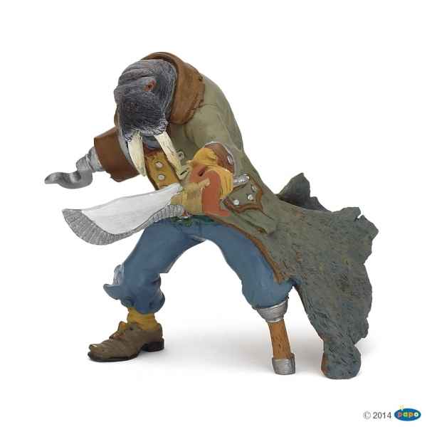 Figurine Pirate mutant morse Papo -39462