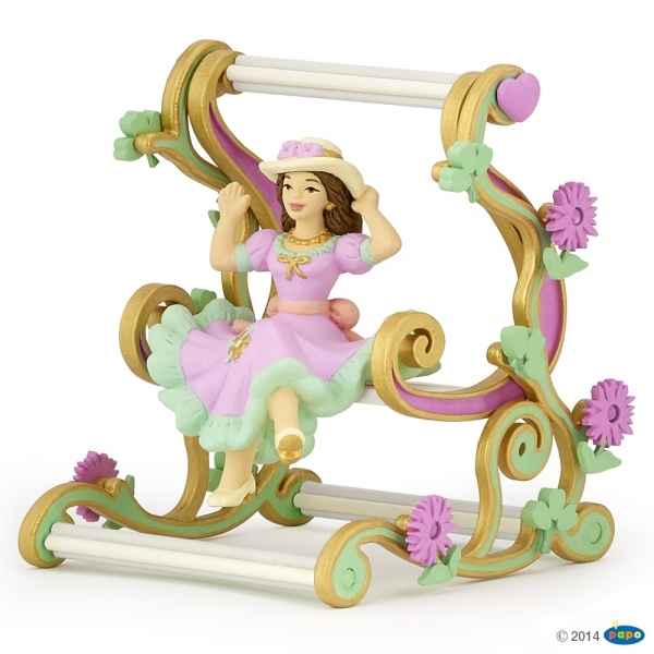 Figurine Princesse  la balancelle Papo -39097