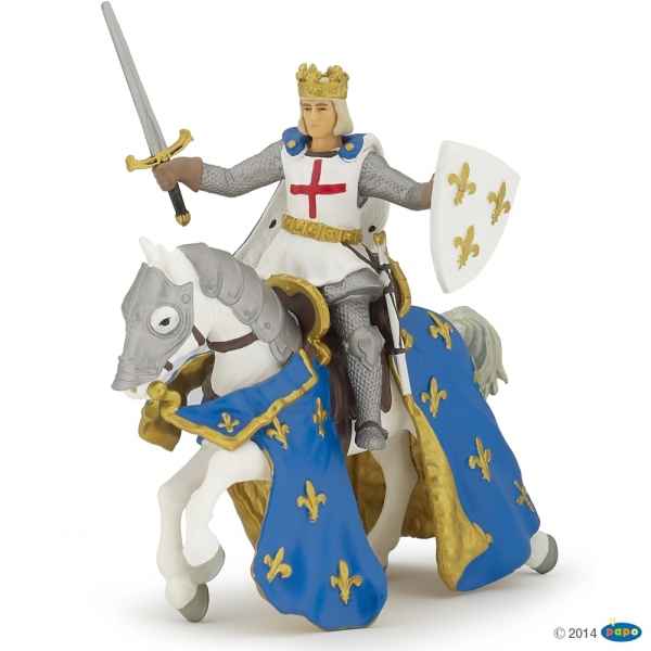 Figurine Saint louis et son cheval Papo -39841