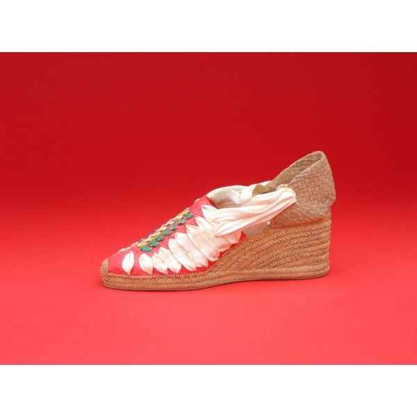 Figurine chaussure miniature collection just the right shoe espadrille pasha - rs25328