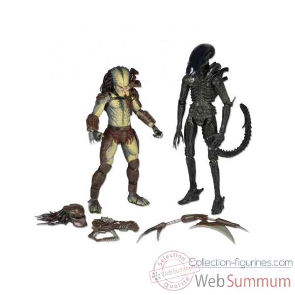 Alien vs predator: 2 figurines -NECA51384