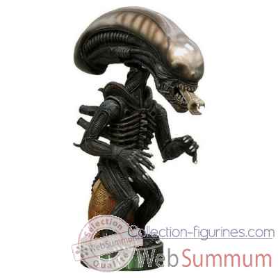 Alien warrior figurine extreme head knocker -NECA31930