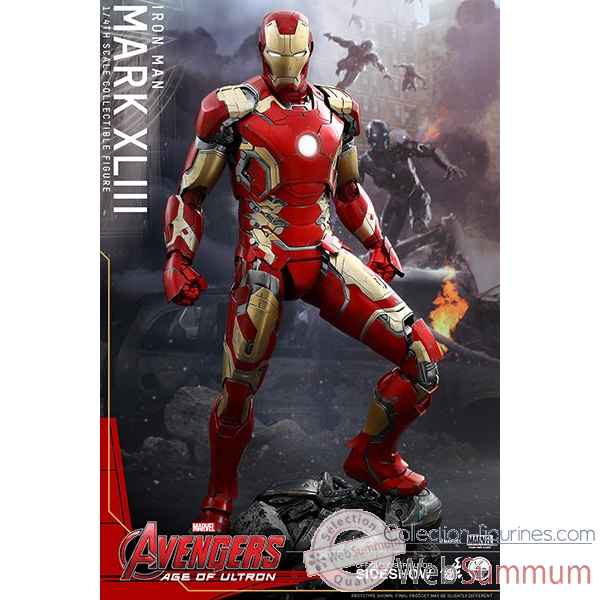 Avengers age of ultron - figurine iron man mark xliii echelle 1/4 -SSHOT902383