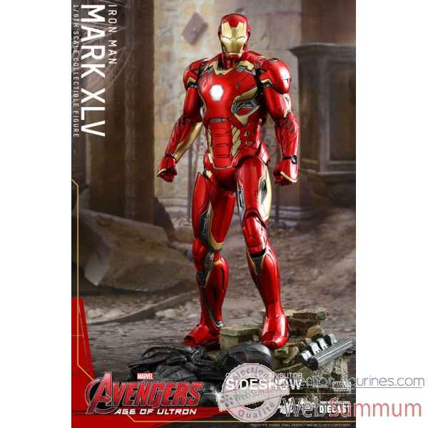 Avengers age of ultron: - figurine iron man mark xlv echelle 1/6 diecast -SSHOT902424