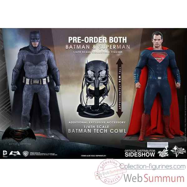 Batman v superman : l\'aube de la justice: set figurine echelle 1/6 edition limite -SSHOT9026SET