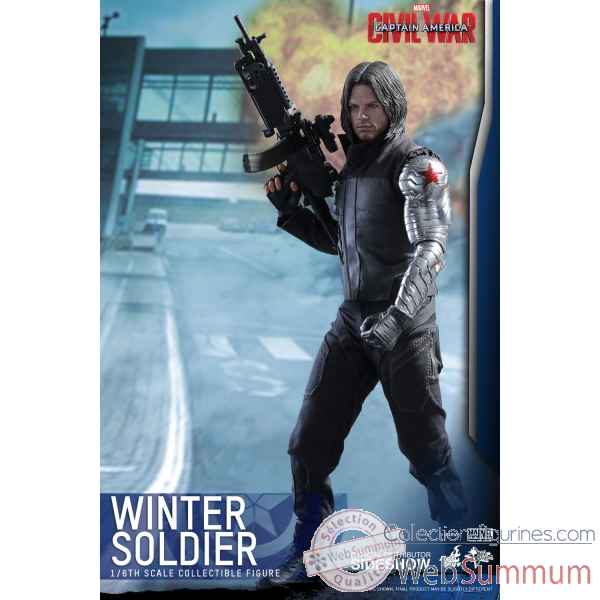 Captain america civil war: figurine soldat de l\\\'hiver echelle 1/6 -SSHOT902656