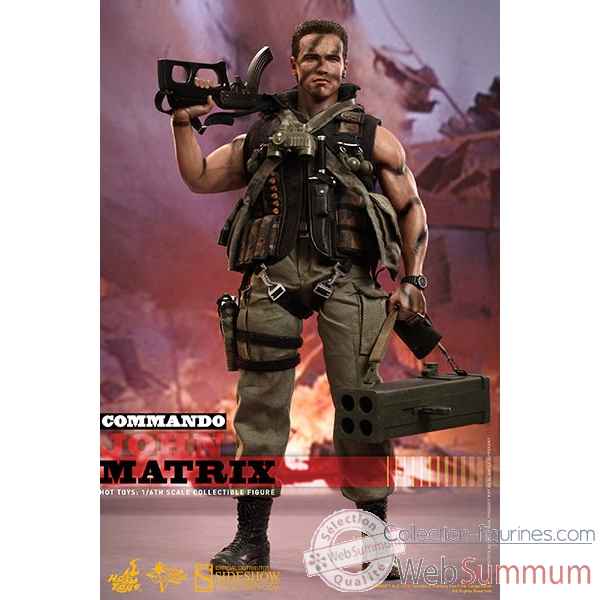 Commando: figurine john matrix echelle 1/6 -SSHOT902306