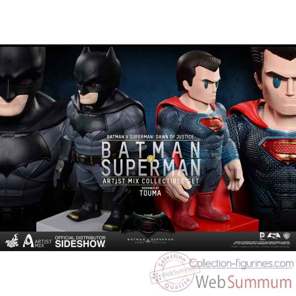 Dc comics: figurine batman & superman bobblehead -SSHOT902640