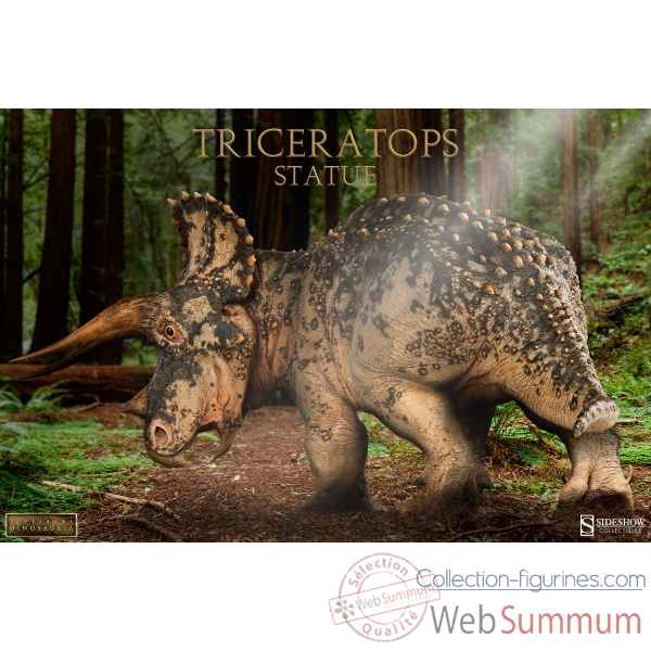 Dinosauria: statue triceratops -SS200362