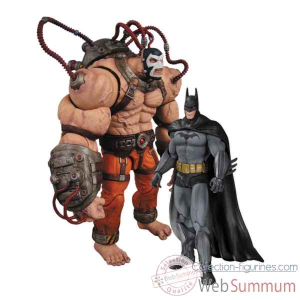 Figurine batman arkham city batman vs bane -DIAJUN130320