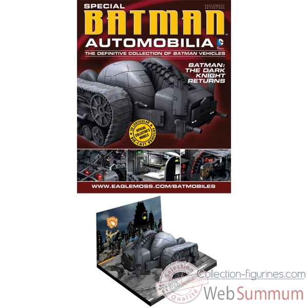 Figurine dc batman automobilia fig coll mag special dark knight returns tank -DIAAUG131690