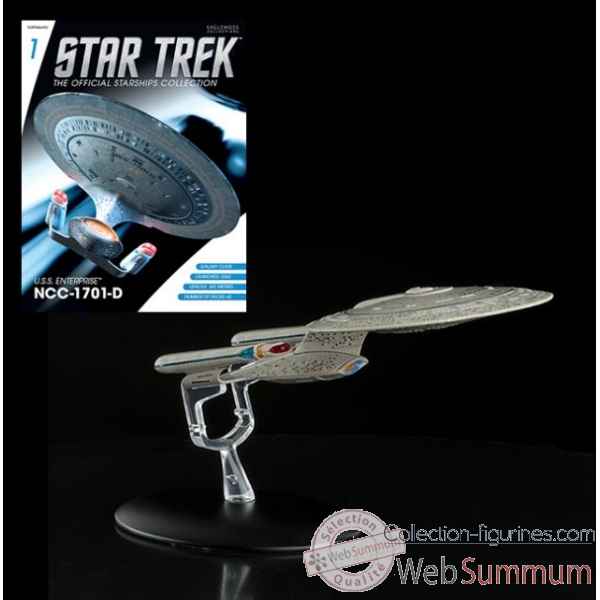 Figurine star trek starships mag #1 uss enterprise ncc-1701d -DIAAUG131693