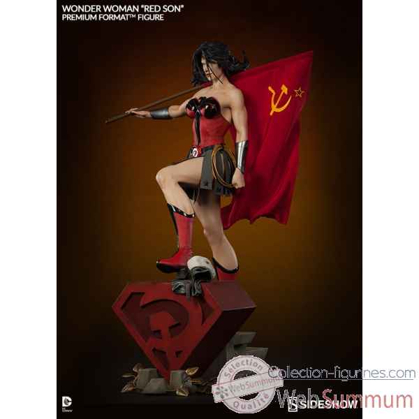 Figurine wonder woman - red son premium format -SS3001153