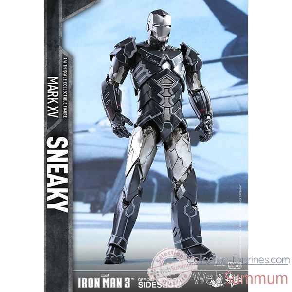 Iron man 3: figurine iron man mark xv sneaky echelle 1/6 -SSHOT902637
