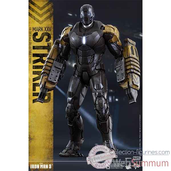 Iron man 3: figurine iron man mark xxv striker echelle 1/6 -SSHOT902312