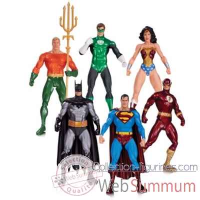 Lot 6 figurine alex ross justice league -DIAJUN150332