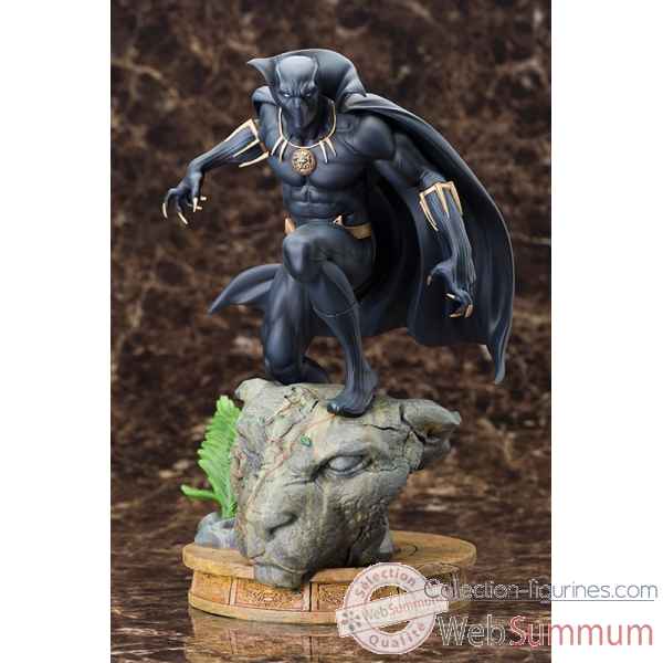 Marvel: statue black panther fine art -KTOMK201