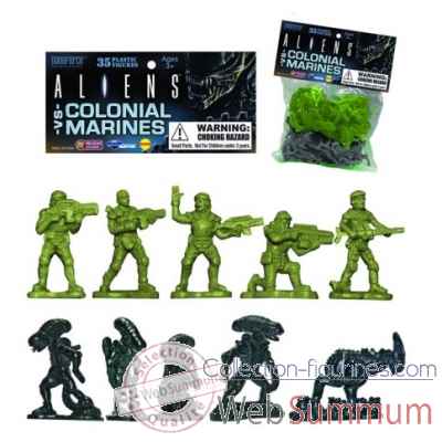Petits soldats aliens v colonial marines: army 35 pieces -DIAOCT152351