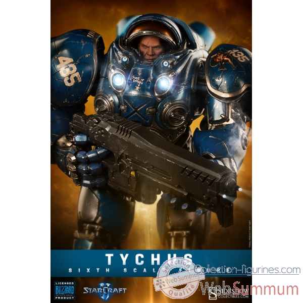 Starcraft: terran space marine - figurine tychus echelle 1/6 -SS100213