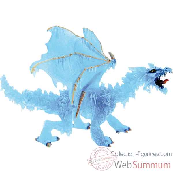 Collection les dragons figurine le dragon de glace Figurine Plastoy 60242