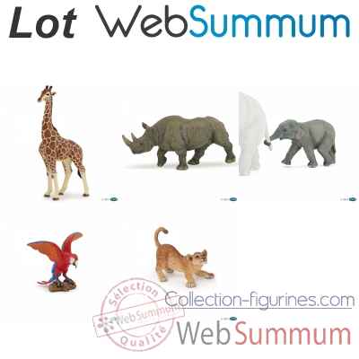 Promotion figurine animaux sauvages Papo -LWS-237