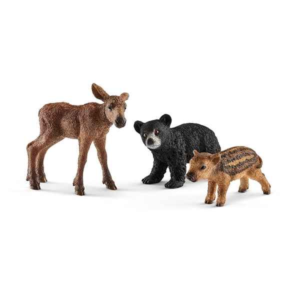 Figurine bbs animaux de la fort schleich -41457