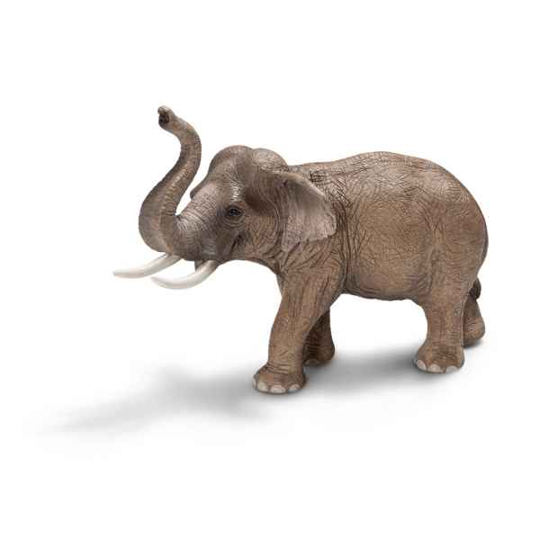 Figurine elephant d\\\'asie male schleich-14653