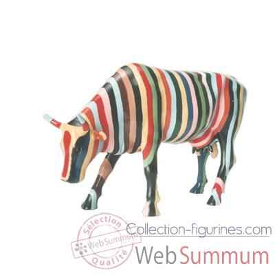 Cow Parade -New York 2000, Artiste Cary smith - Striped-20112