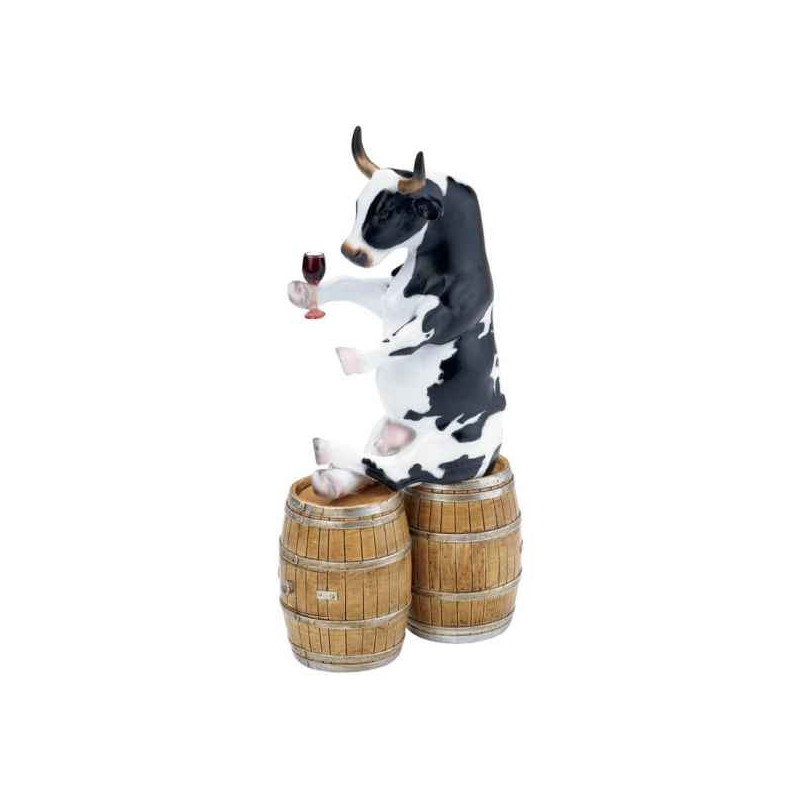 Animaux de la ferme Vache enjoying a tipple CowParade résine taille M
