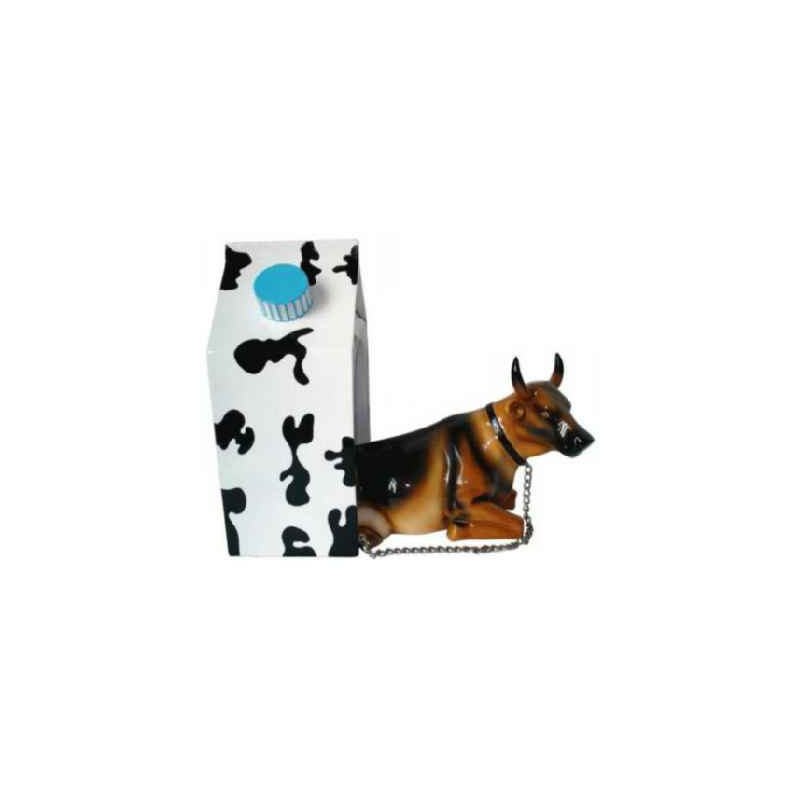 Animaux de la ferme Petite vache Cowguard CowParade résine taille S