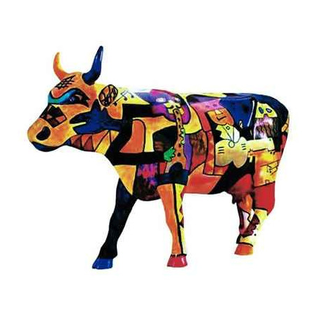 Animaux de la ferme Cow Parade -Houston 2001, Artiste Claer Lake High School - Picowso\'s Moosicians-46153