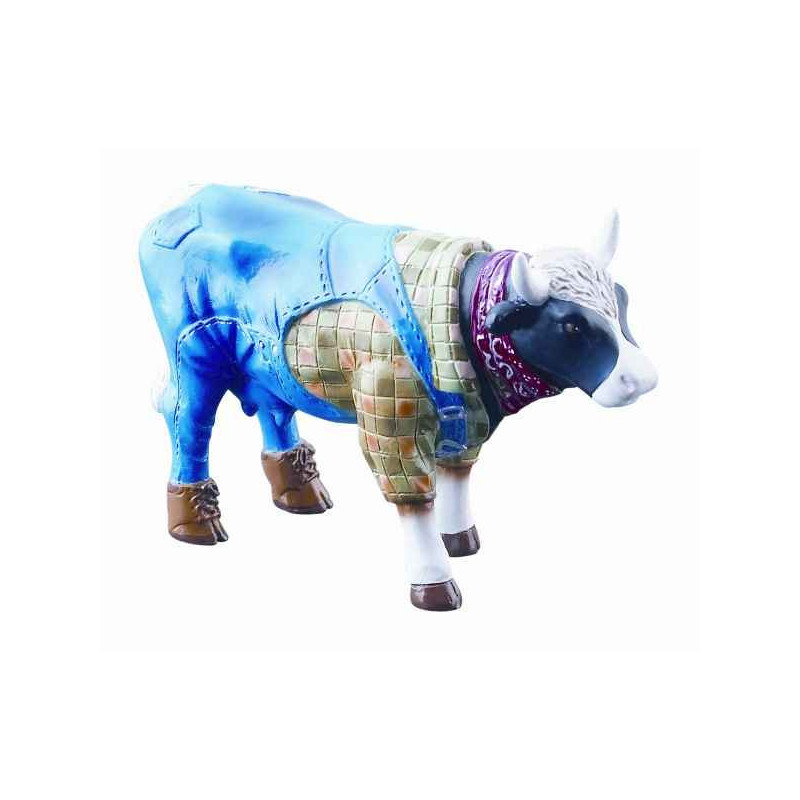 Animaux de la ferme Petite vache west hartford 2007 christine kornacki farmer cow CowParade résine taille S