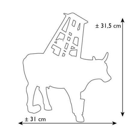 Animaux de la ferme Cow Parade -Mexico City 2006, Artiste Leslie Zaide Zaidenweber - Muuu Travies-46391