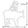 Animaux de la ferme Cow Parade -Mexico City 2006, Artiste Leslie Zaide Zaidenweber - Muuu Travies-46391
