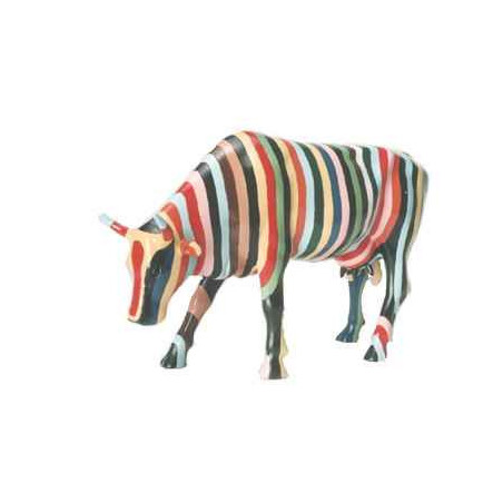 Animaux de la ferme Cow Parade -New York 2000, Artiste Cary smith - Striped-20112