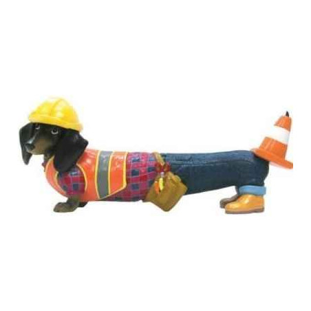 Figurine chien travaux publics Hotdiggity 17935