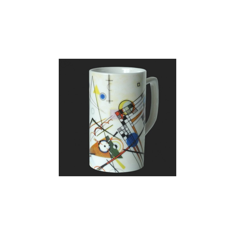 Mugs d'après l'oeuvre de kandinsky, composition viii 3dMouseion -MUG10KAN